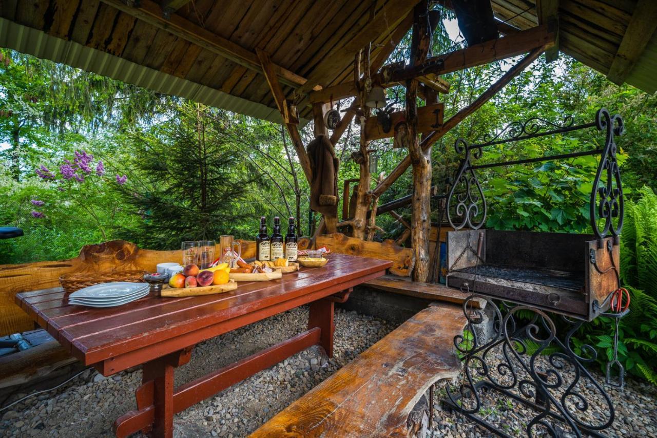 Pokoje Z Widokiem Na Gory I Prywatny Domek Z Zadaszona Altana - Grillem I Ogniskiem. Zakopane Exterior photo